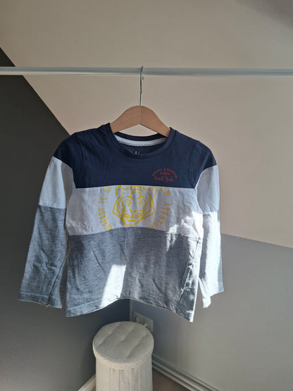 T-shirt tigre jaune