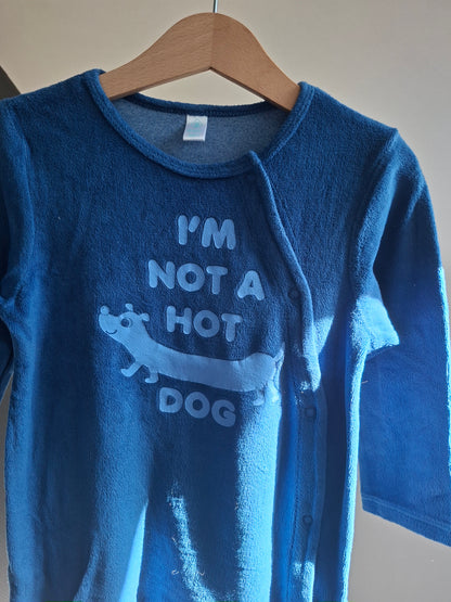 Pyjama "i'm not a hot dog"