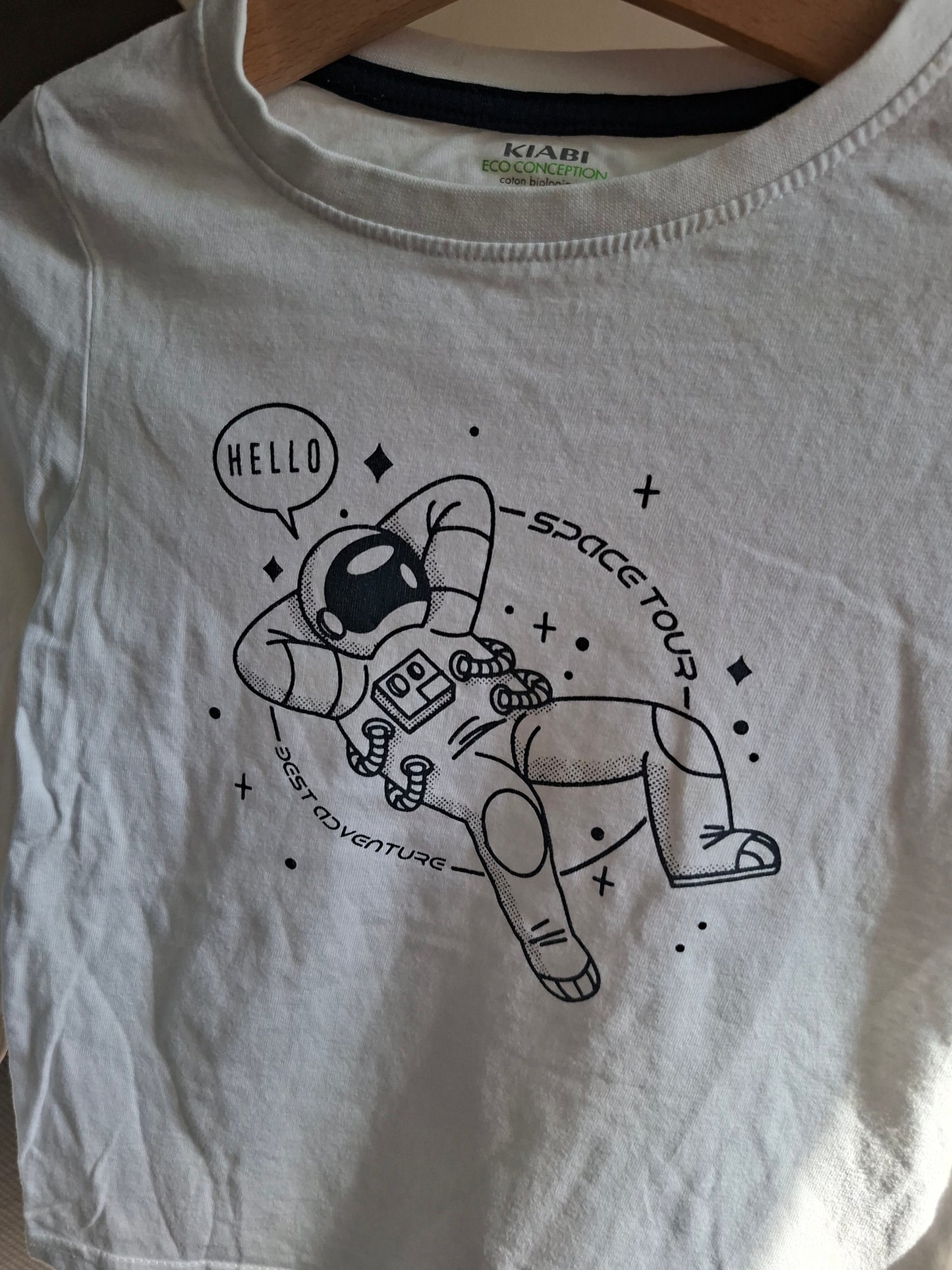 T-shirt astronaute