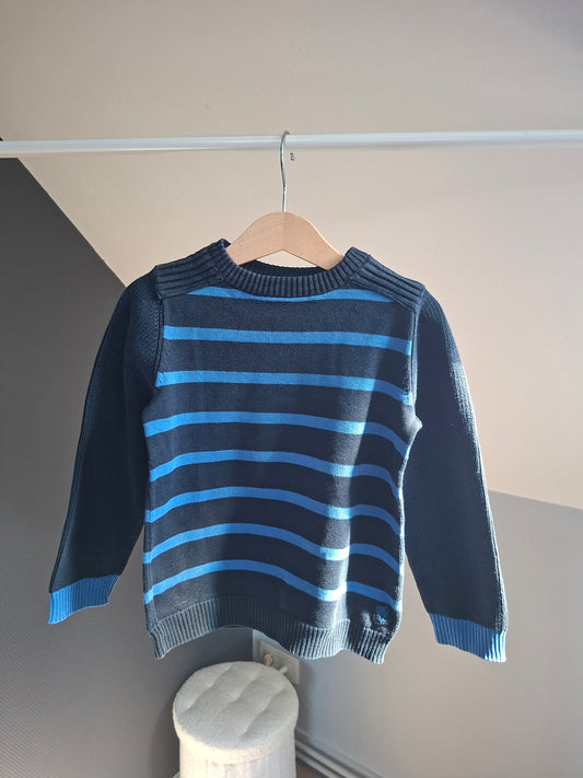 Pull rayé 4 ans