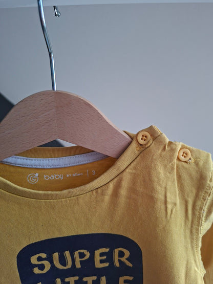 T-shirt "super little boy"