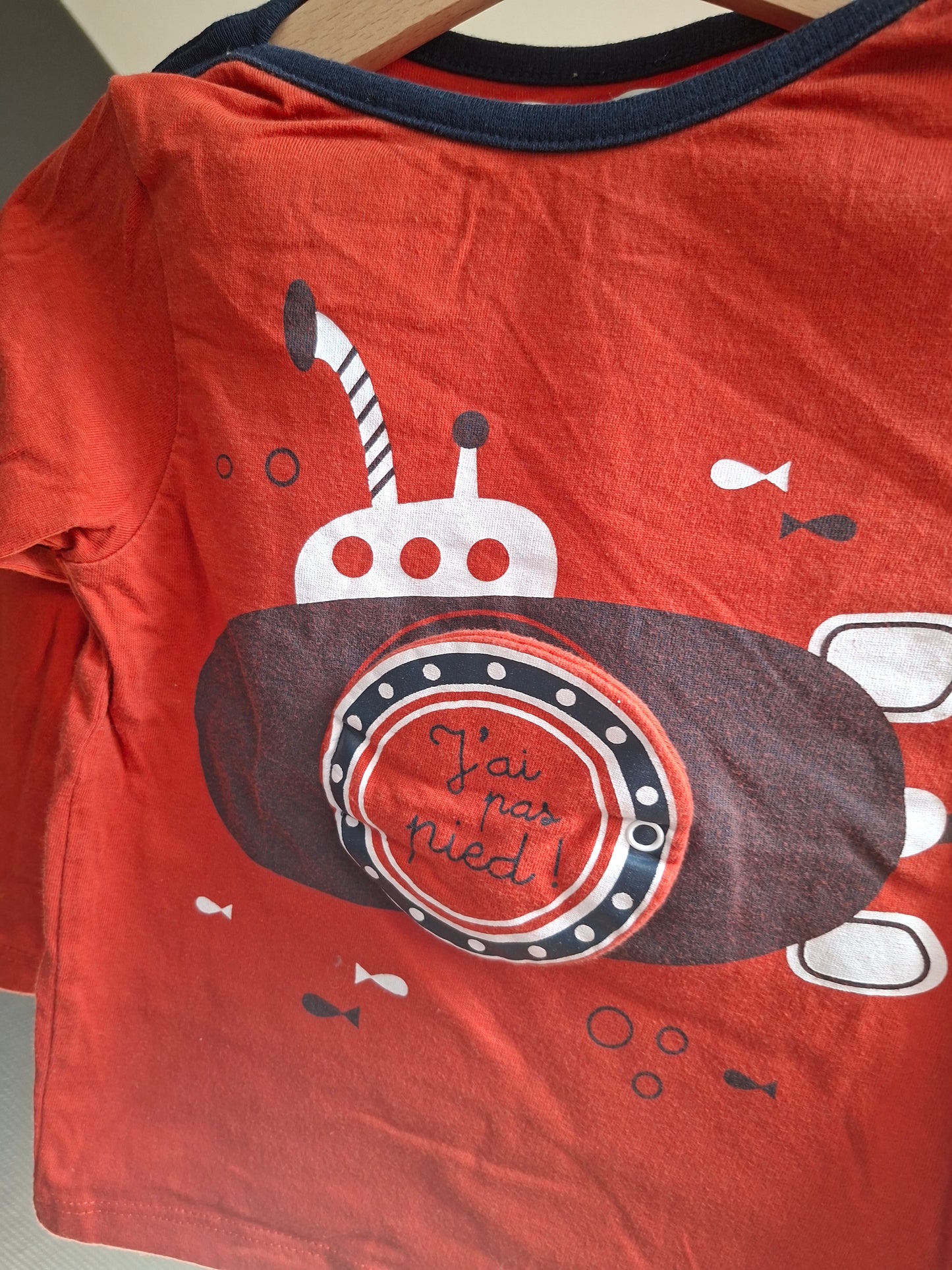 T-shirt "sous marin"