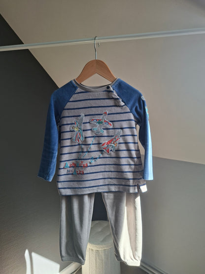 Pyjama 2 pièces "avions"