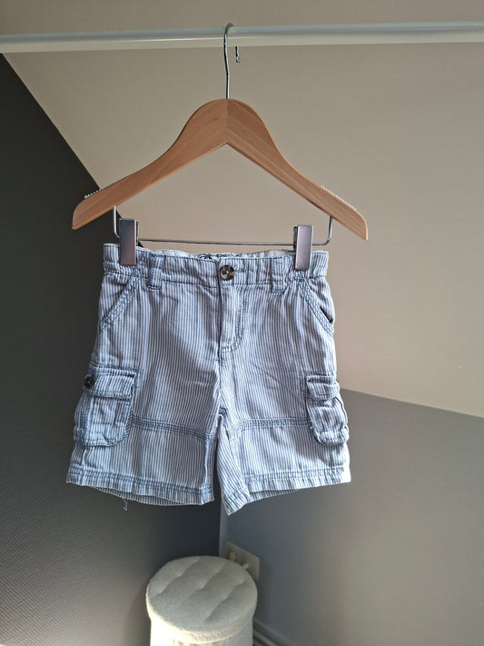 Bermuda rayé 3 ans