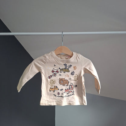 T-shirt "animaux de la fôret"