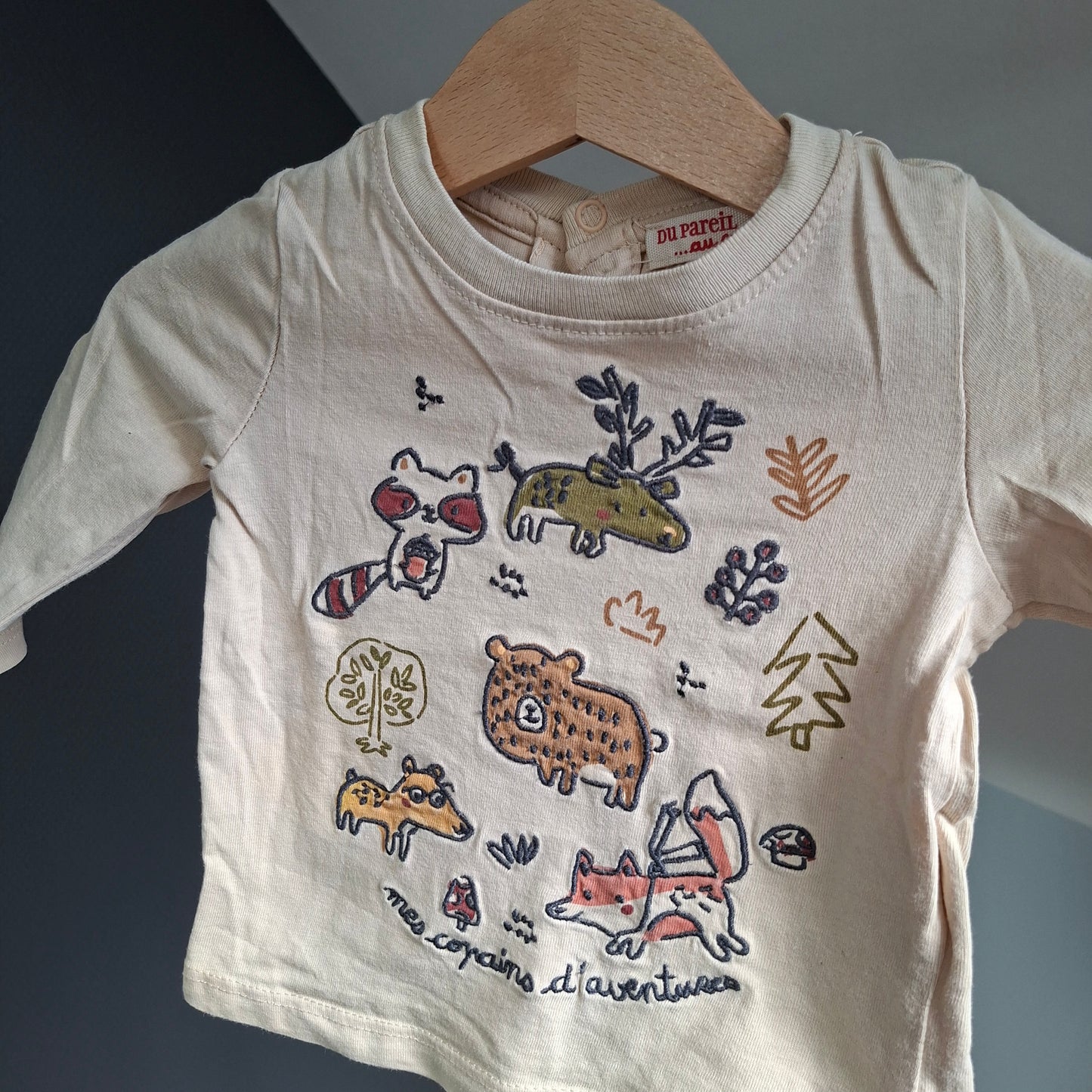 T-shirt "animaux de la fôret"
