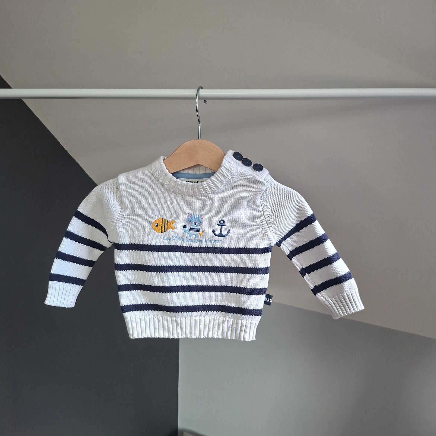Pull " les p'tits loulous de la mer"