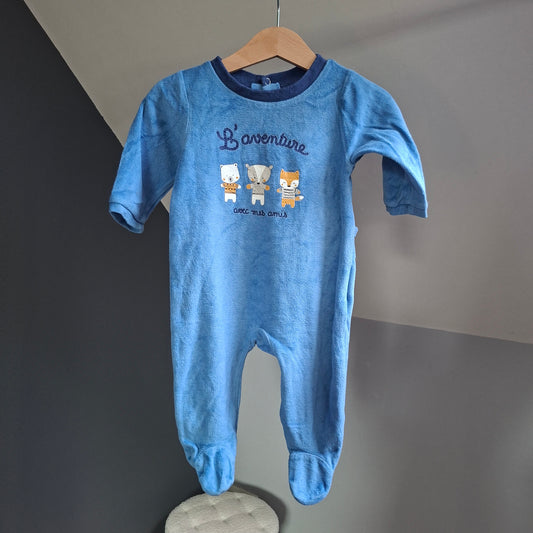 Pyjama "l'aventure avec mes amis"6 mois