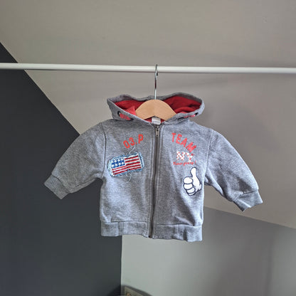 Gilet gris "03.P team"