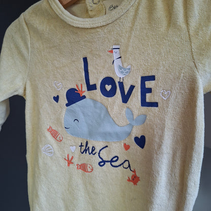 Pyjama "love the sea"