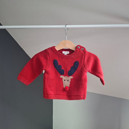 Pull rennes de noël