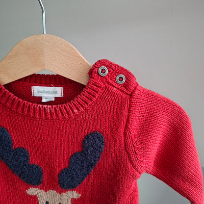Pull rennes de noël