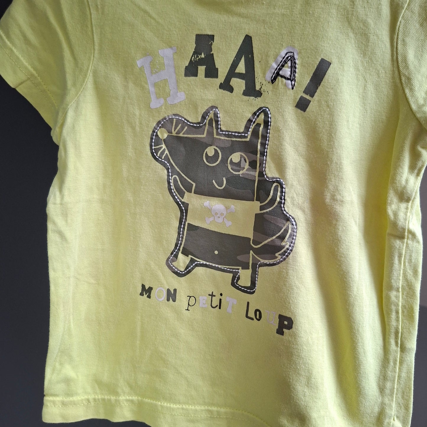 T-shirt "mon petit loup"