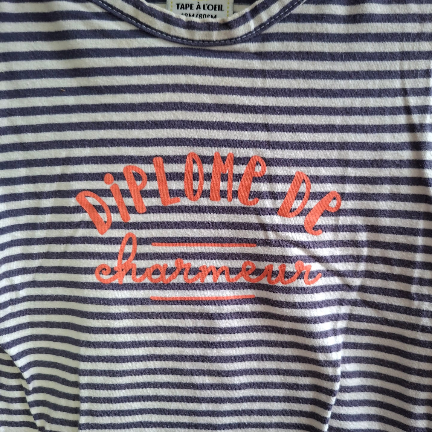 T-shirt "diplome de charmeur"