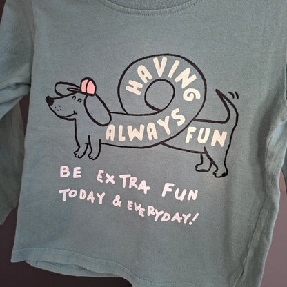 T-shirt "always having fun"