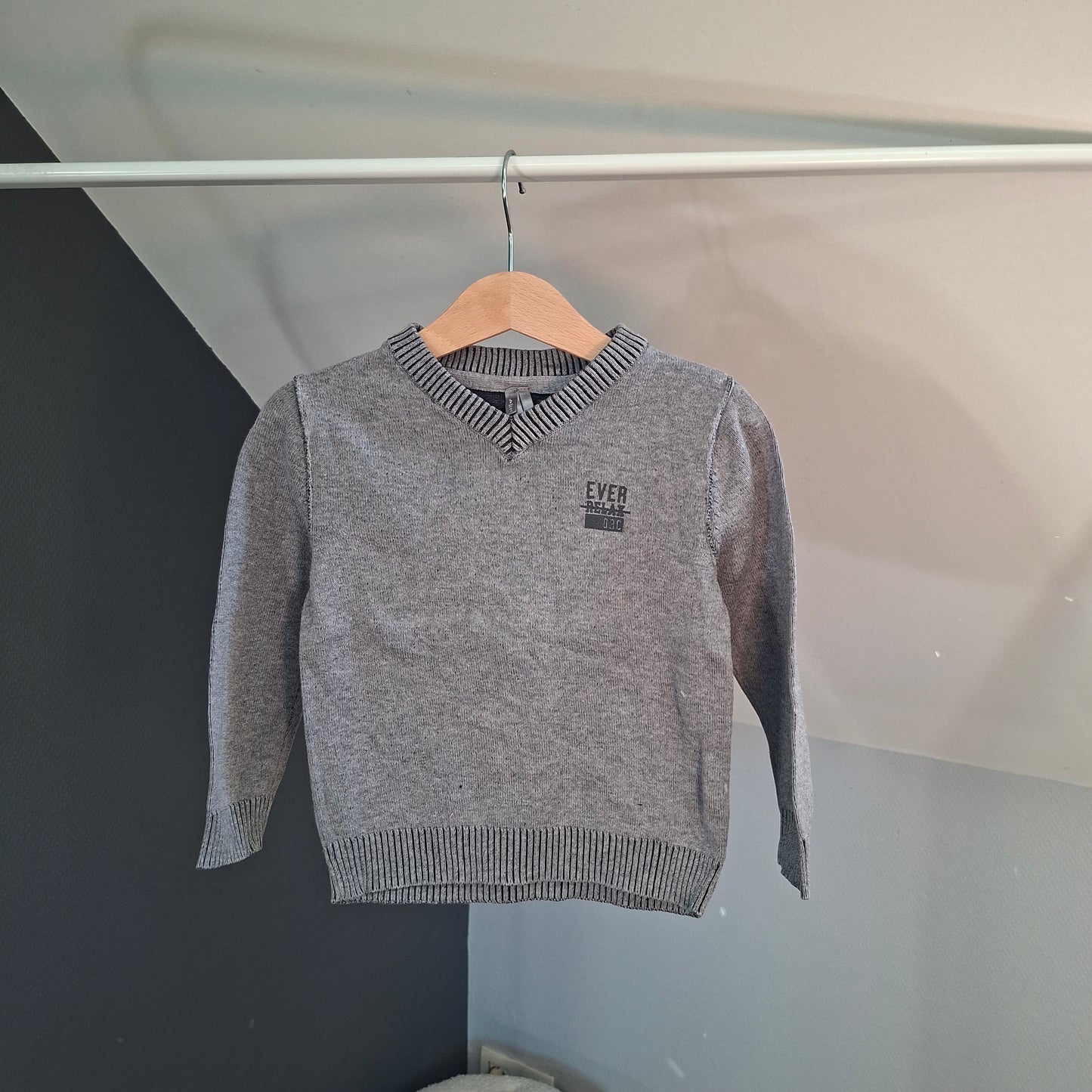 Pull gris "ever relax"