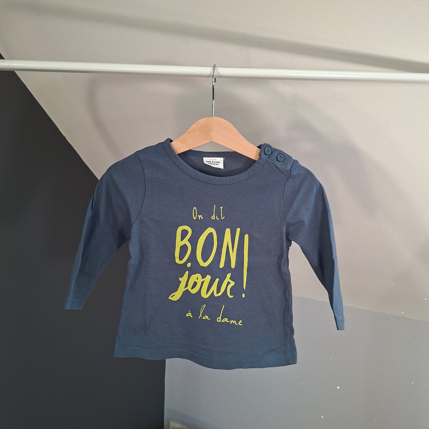 T-shirt "On dit bonjour à la dame"