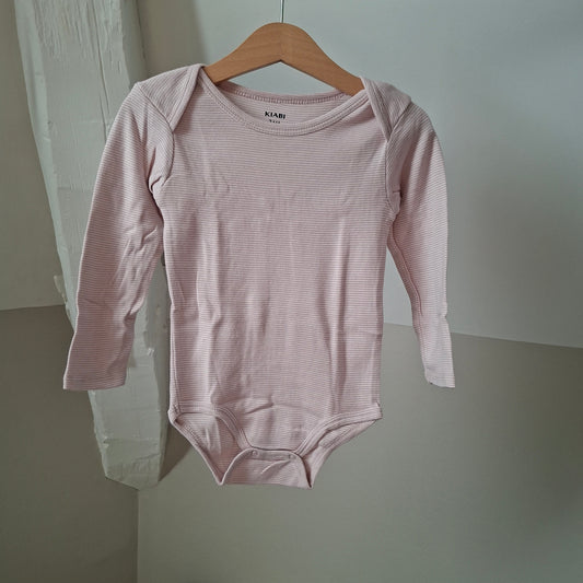 Body rayé rose 36 mois