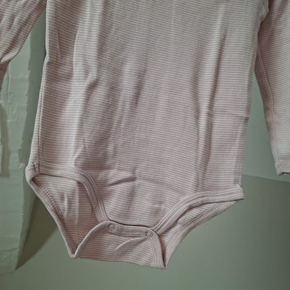 Body rayé rose 36 mois