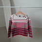 Pull rayé tricolore 5 ans