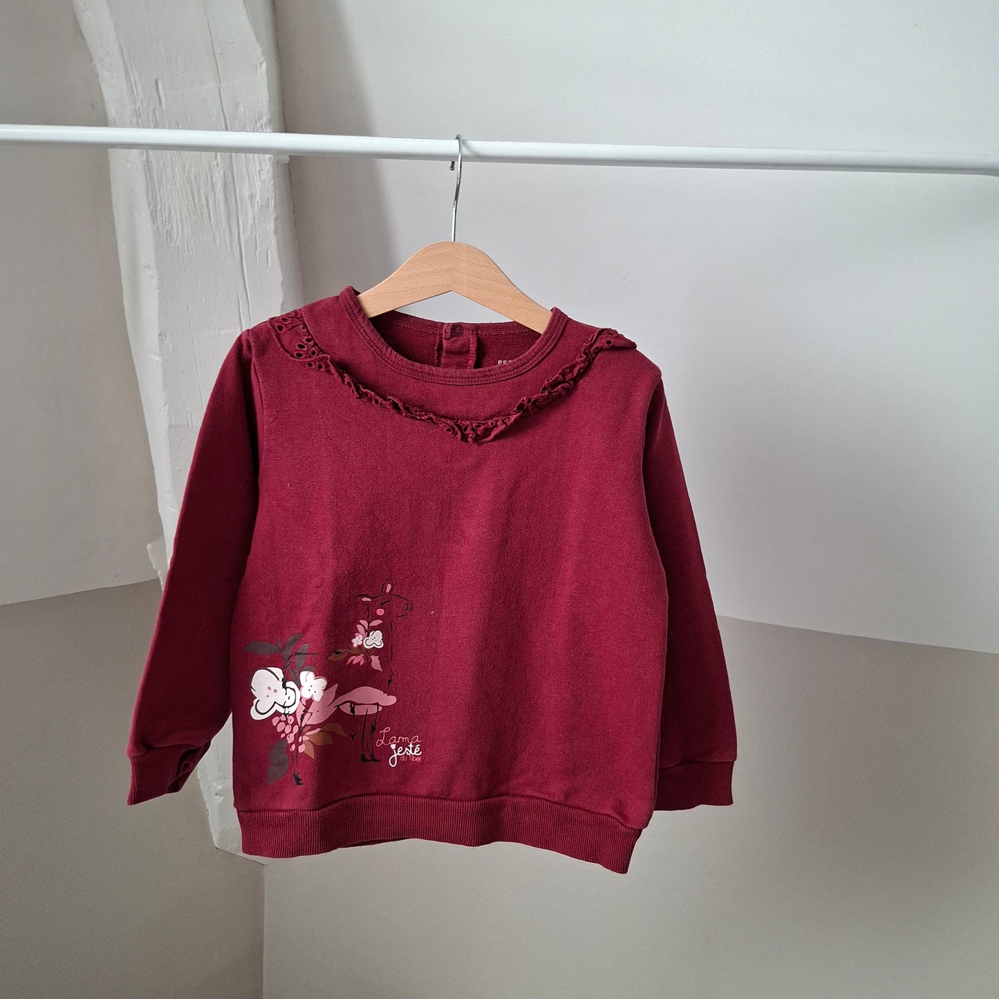 Pull bordeau 5 ans