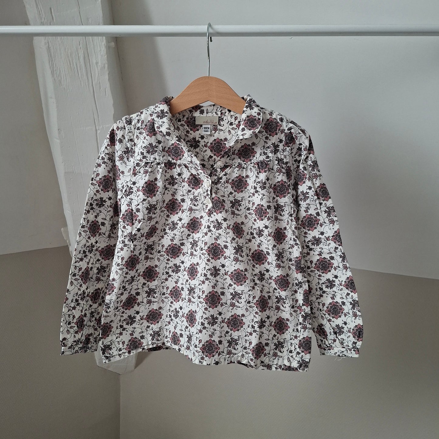Chemise fleuris 5 ans