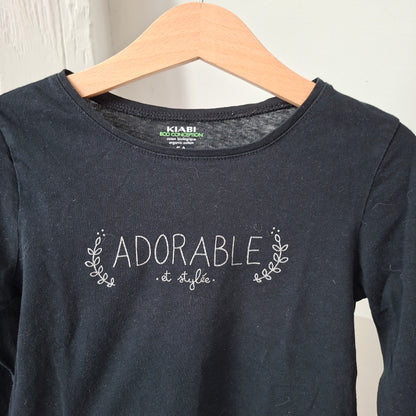 T-shirt "adorable et stylée" 5 ans