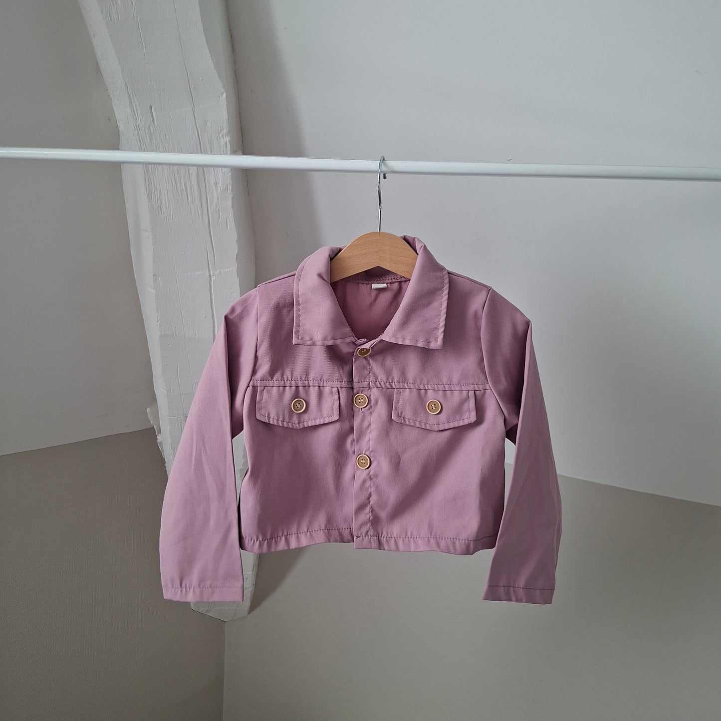 Veste lilas 4 ans