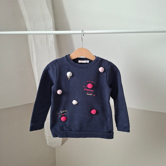 Pull "pompon girl" 3 ans