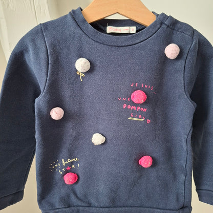 Pull "pompon girl" 3 ans