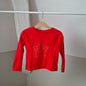 T-shirt rouge étoile 3 ans