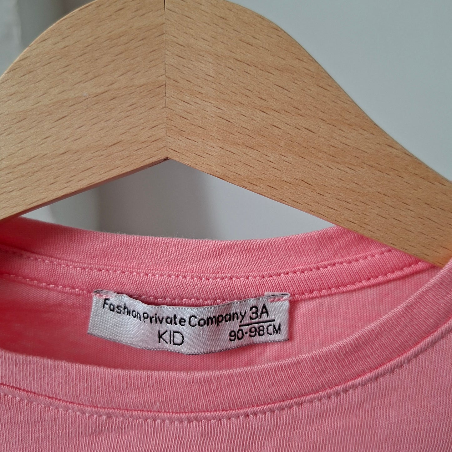 T-shirt "mademoiselle coquette" 3 ans