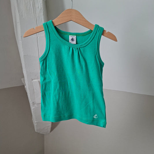 Débardeur vert 3 ans