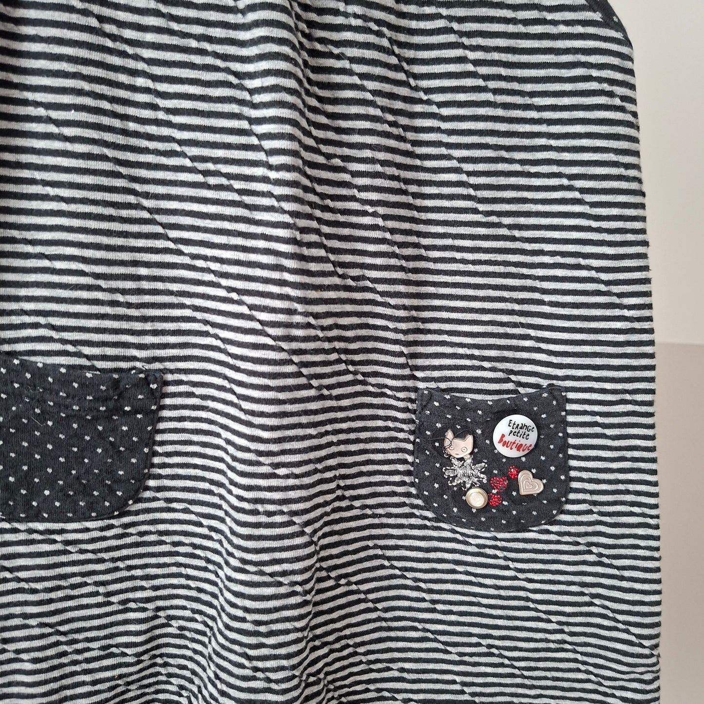 Robe rayé 4 ans