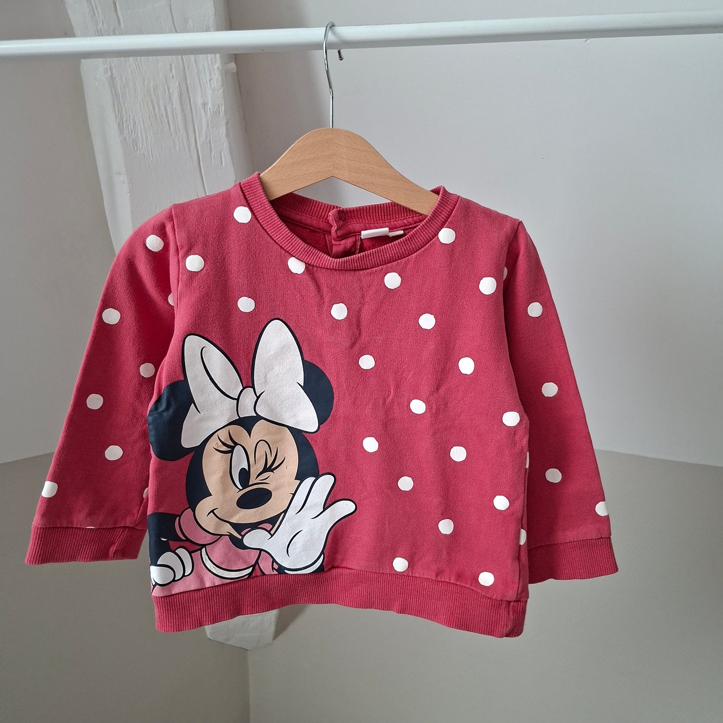 Pull à pois "minnie" 24 mois