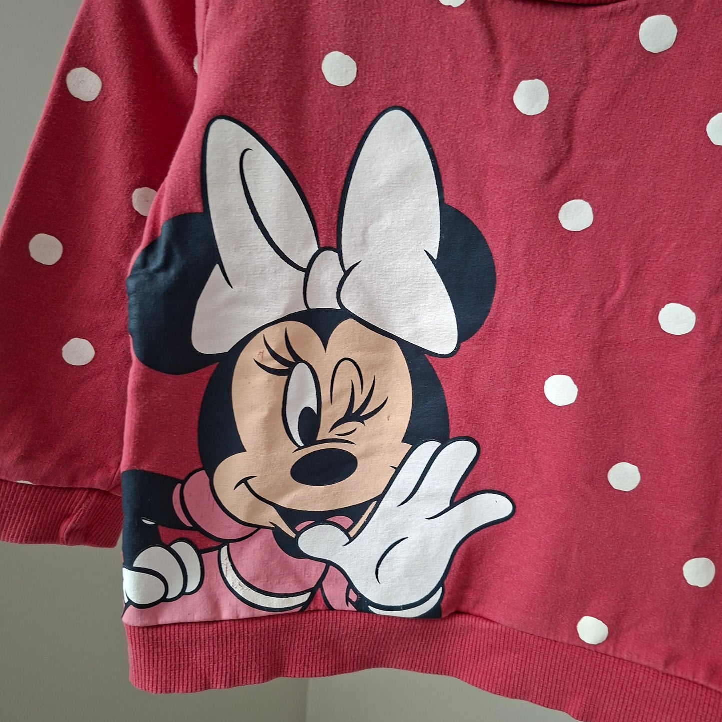 Pull à pois "minnie" 24 mois