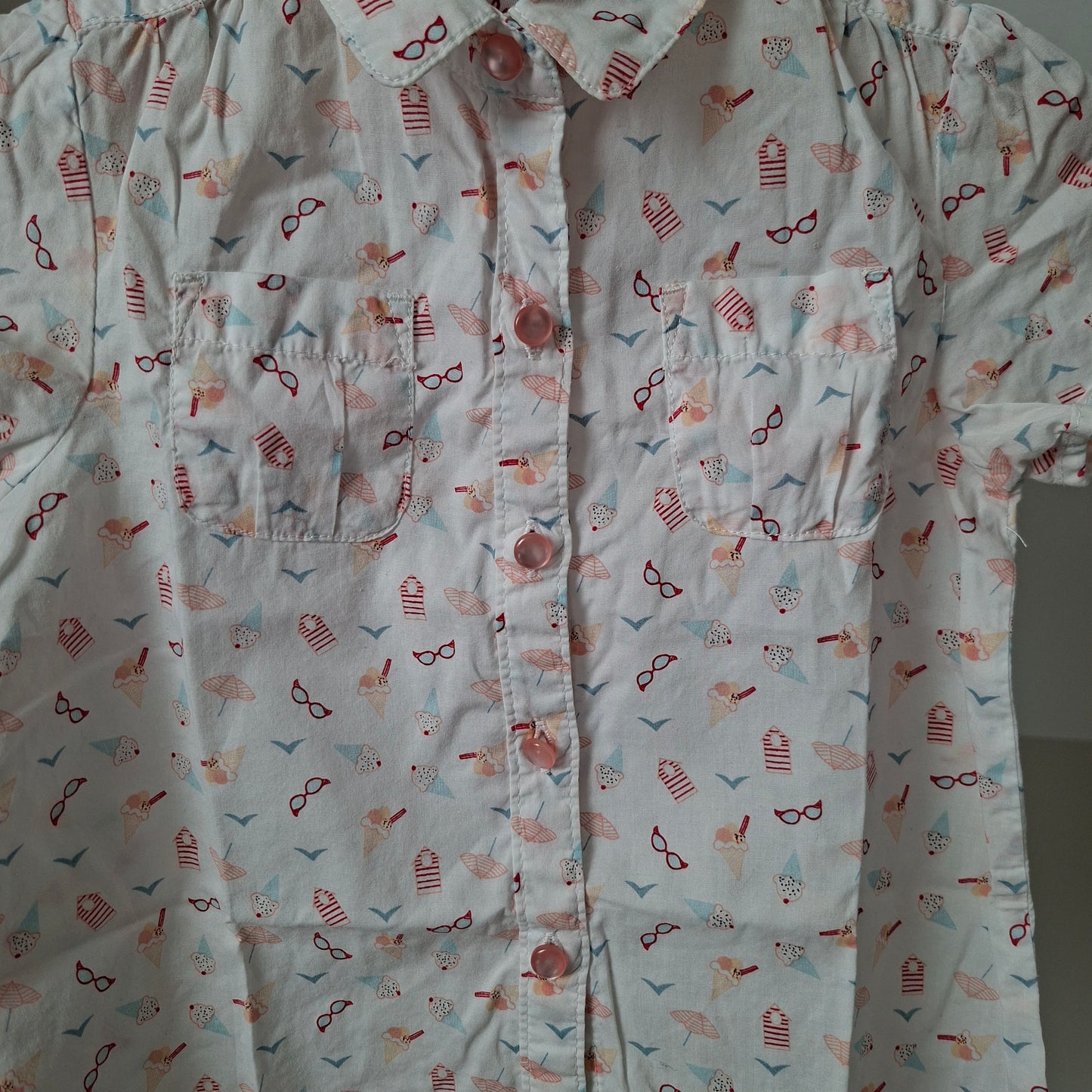 Chemise motif 2 ans