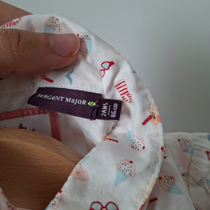 Chemise motif 2 ans