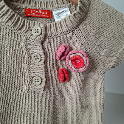Gilet beige 2 ans