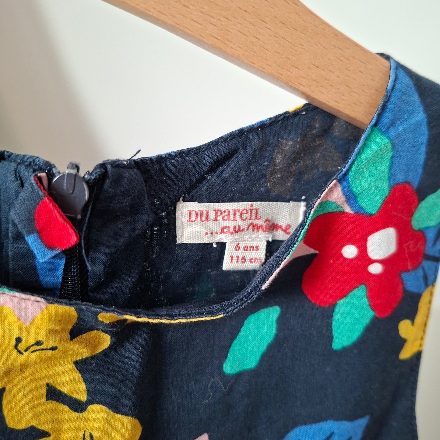 Robe fleuris 6 ans