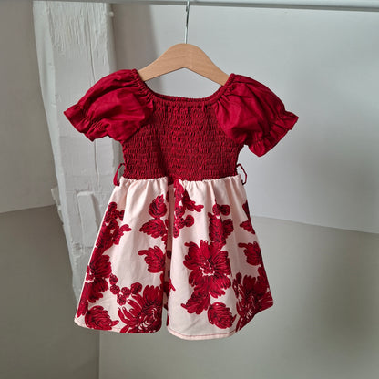 Robe fleuris 9-12 mois