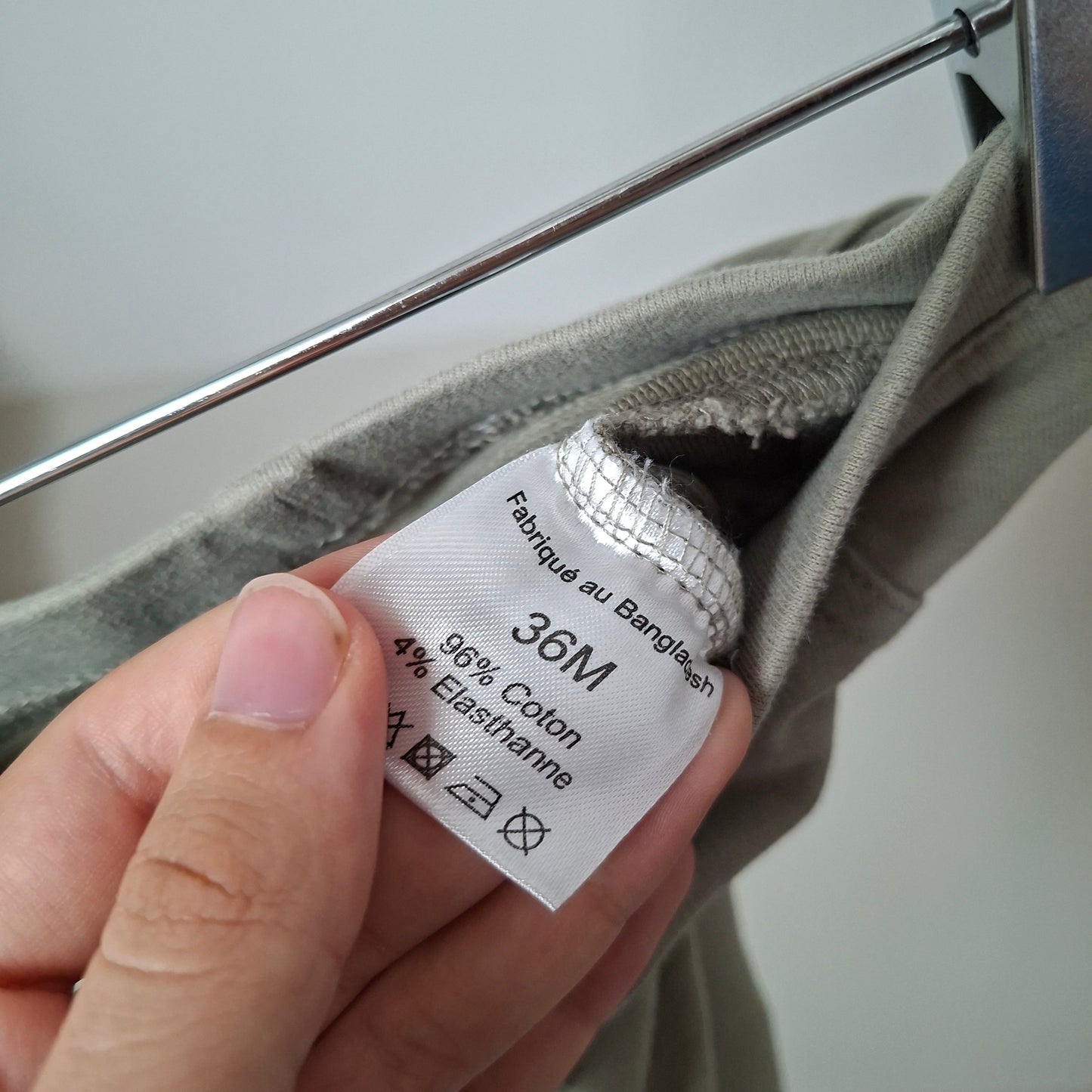 Pantalon vert 36 mois