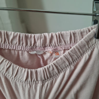 Legging rose 2 ans