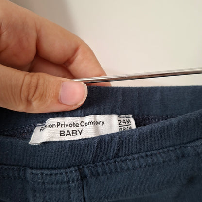 Pantalon marine 24 mois