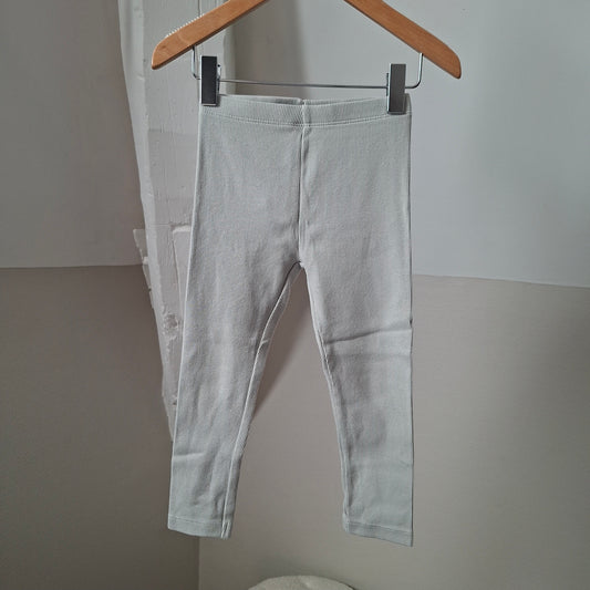 Legging côtelle gris 36 mois