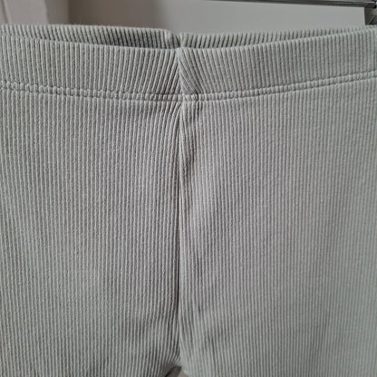 Legging côtelle gris 36 mois