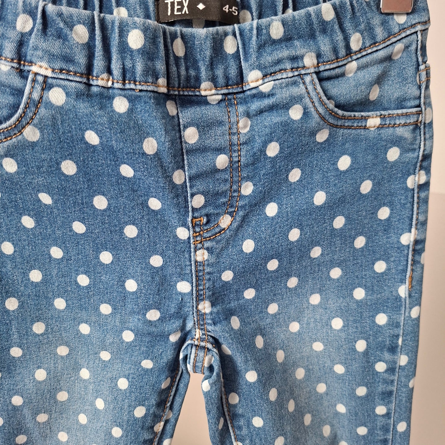Jean à pois 4-5 ans