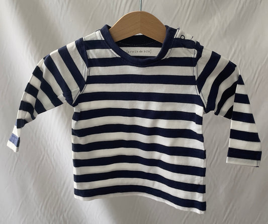 T-shirt rayé 6 mois
