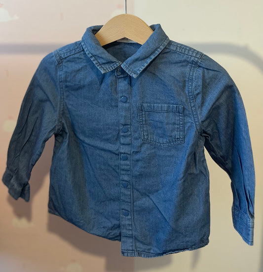 Chemise en jean 18 mois