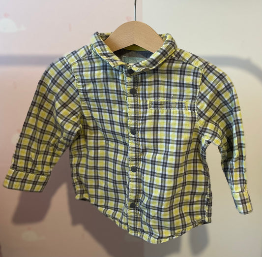 Chemise carreaux 12 mois